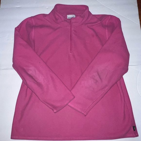 Reebok Quarter Zip Fleece Pullover - Picture 1 of 9